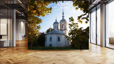 Church of Varlaam Khutynsky in Vologda, Russia Wall mural