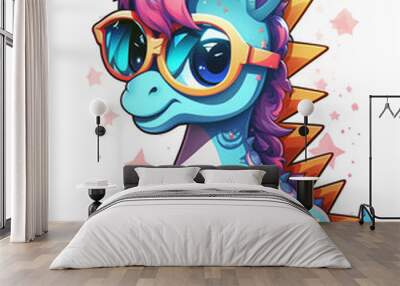 Party Dino Wall mural