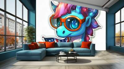 Party Dino Wall mural