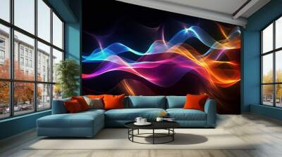 Wellen Hintergrund  Wall mural