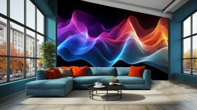 Wellen Hintergrund Wall mural