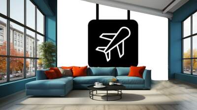 Travel Icon Wall mural