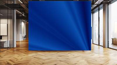 blue rays of light background Wall mural