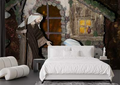 nativity scene Wall mural