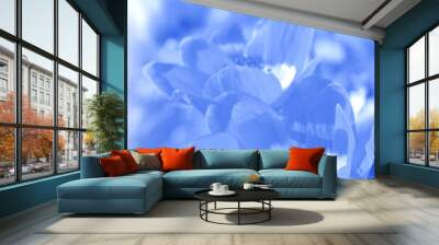 soft blue floral background 2 Wall mural