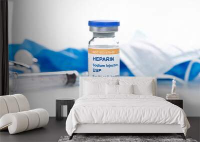 Heparin Sodium injection Vial Wall mural