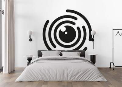 cyber eye  Wall mural