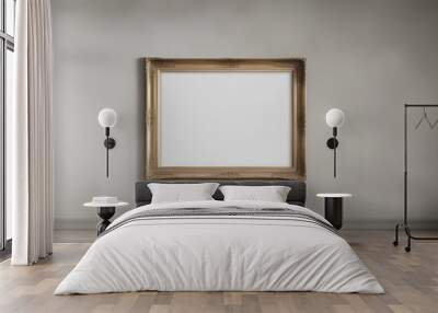 empty picture frame Wall mural