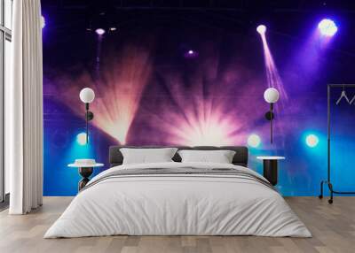 concert light show Wall mural