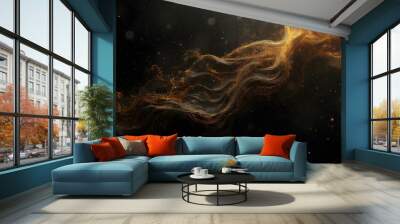 smoke background Wall mural