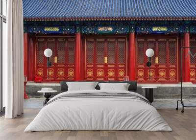 classical chinese architecture Wall mural