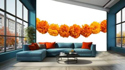 marigold garland png Wall mural