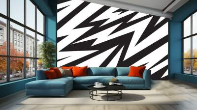 Abstract background with various arrow pattern Wall mural