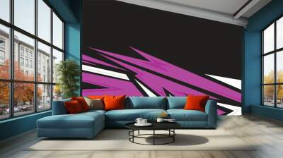 Vector background illustration modern design  Wall mural