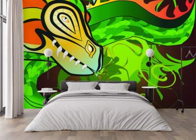 Dragon Soke 2 Wall mural