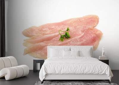 Raw chicken meat Wall mural