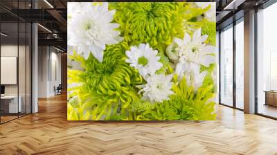 green flower  Wall mural