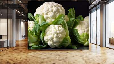 Healthy vegetarian organic cauliflower nature vegetables fresh food agriculture ingredient Wall mural