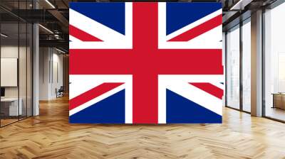 Union Jack flag Wall mural