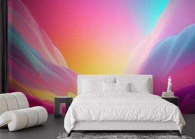 beautiful color abstract background with vibrant neon, neon lines and colors, vibrant, vibrant and vibrant, acrylic paint, vibrant paint.beautiful color abstract background with vibrant neon, neon lin Wall mural