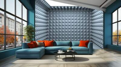 empty soundproof room Wall mural