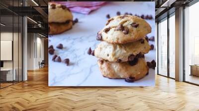 homemade chocolate chips soft cookies  Wall mural