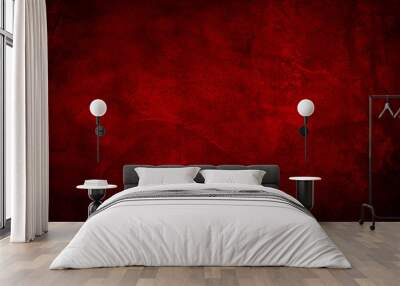 abstract red background Wall mural