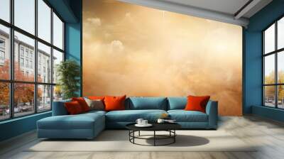 christian background with a cross in the sky Wall mural