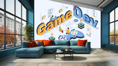 NFT game development company office open space Wall mural