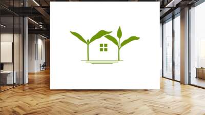 house plant icon design template vector Wall mural