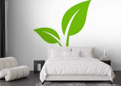 plant icon design template vector Wall mural