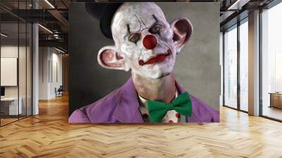 Classic Creepy Killer Clown 7 Wall mural