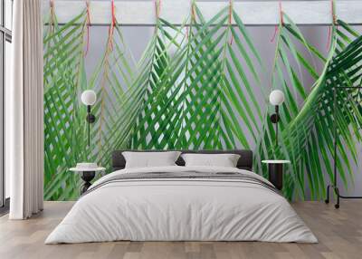 Holy Week Palm Sunday - religious symbol Wall mural