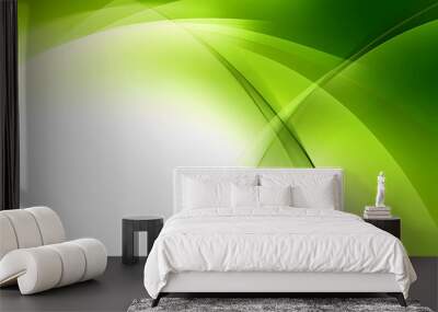 abstract green background Wall mural