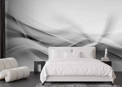 Gray and white background. Modern style concept. Wall mural