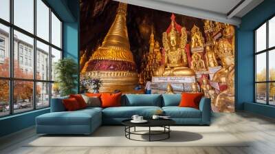 myanmar travel Wall mural