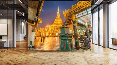 Shwedagon Pagoda Wall mural