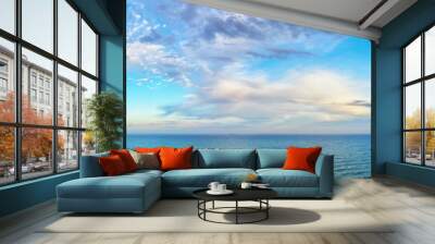 beautiful seascape panorama. Wall mural