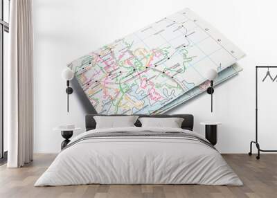 Street Map Wall mural