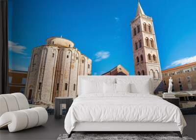 Church of St Donatus and Roman Forum in Zadar (Croatia) Wall mural