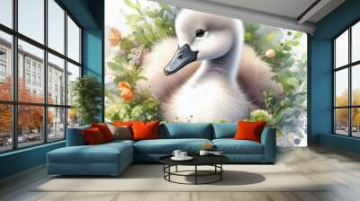 Schwan Wall mural