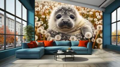 Seelöwe Wall mural