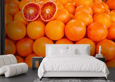 Orange fruit Wall mural