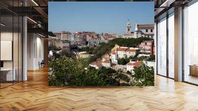 Lisbon view Wall mural