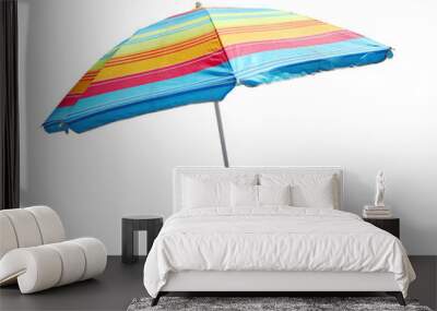 Umbrella beach Wall mural