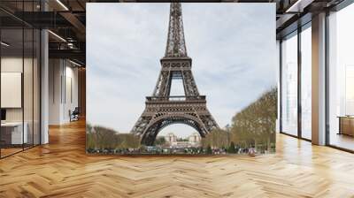 The Eiffle Tower landmark in Paris Wall mural