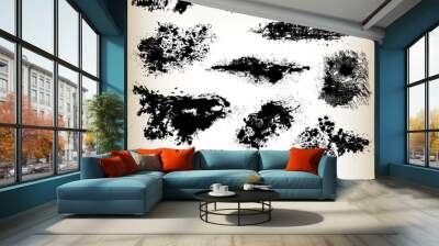 Spots vector Wall mural