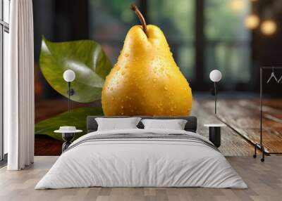 Juicy pears Wall mural