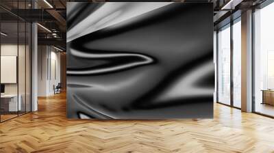 black satin background Wall mural