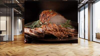 Prime Roast Pork Wall mural